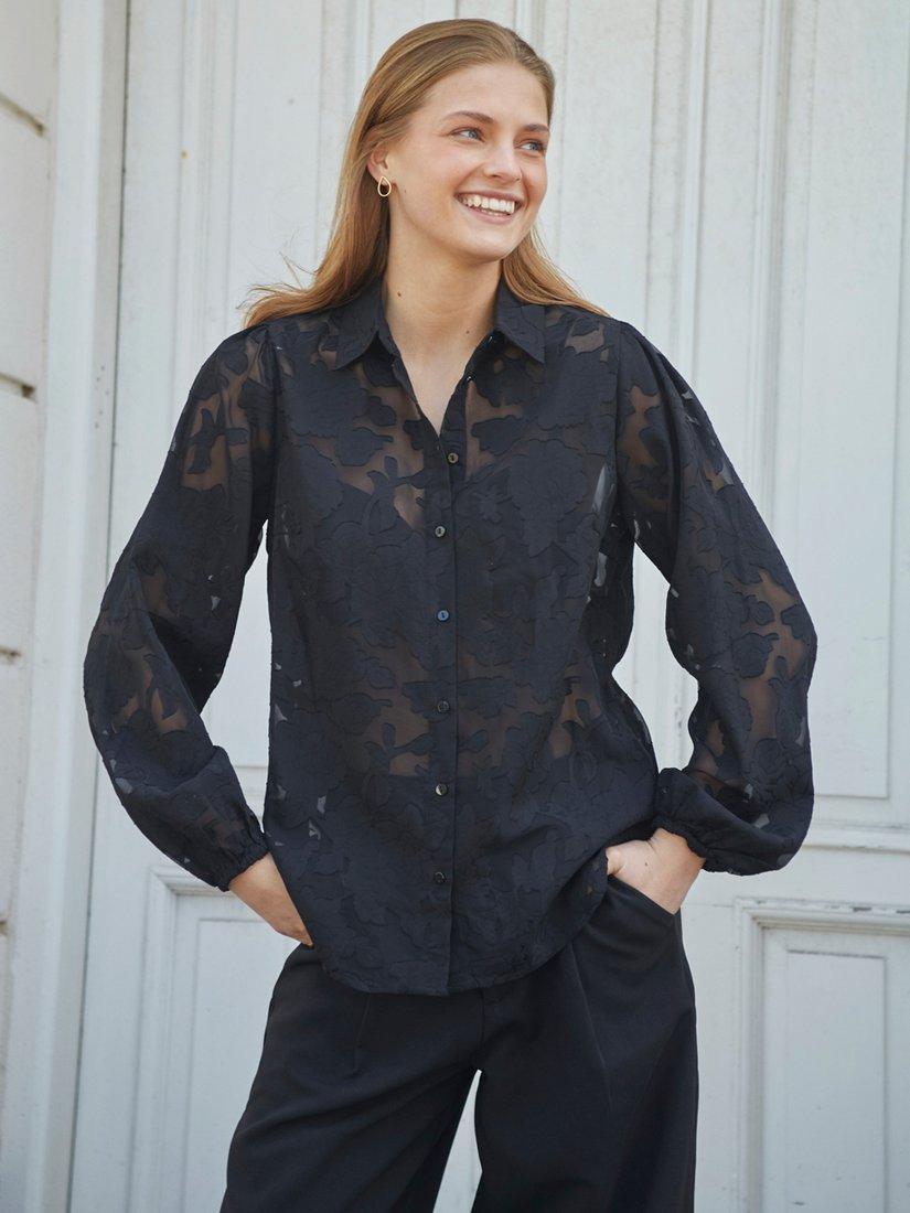 Product image 5 of 5, which shows Sisters Point Esfa Shirt, Black, XS