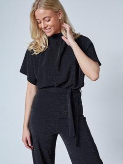 Sisters Point Girl Blouse, Black/Silver, Black/Silver