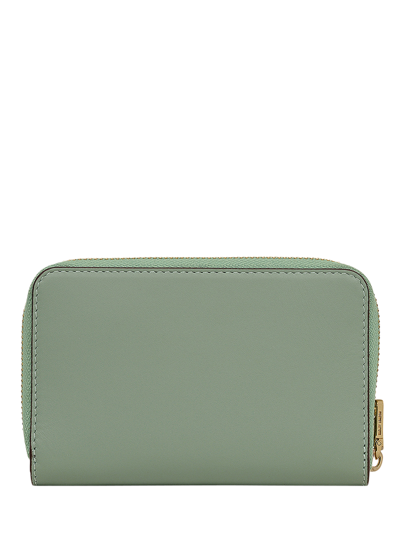 Product image 2 of 3, which shows Radley Pockets Medium Leather Wallet, Pistachio
