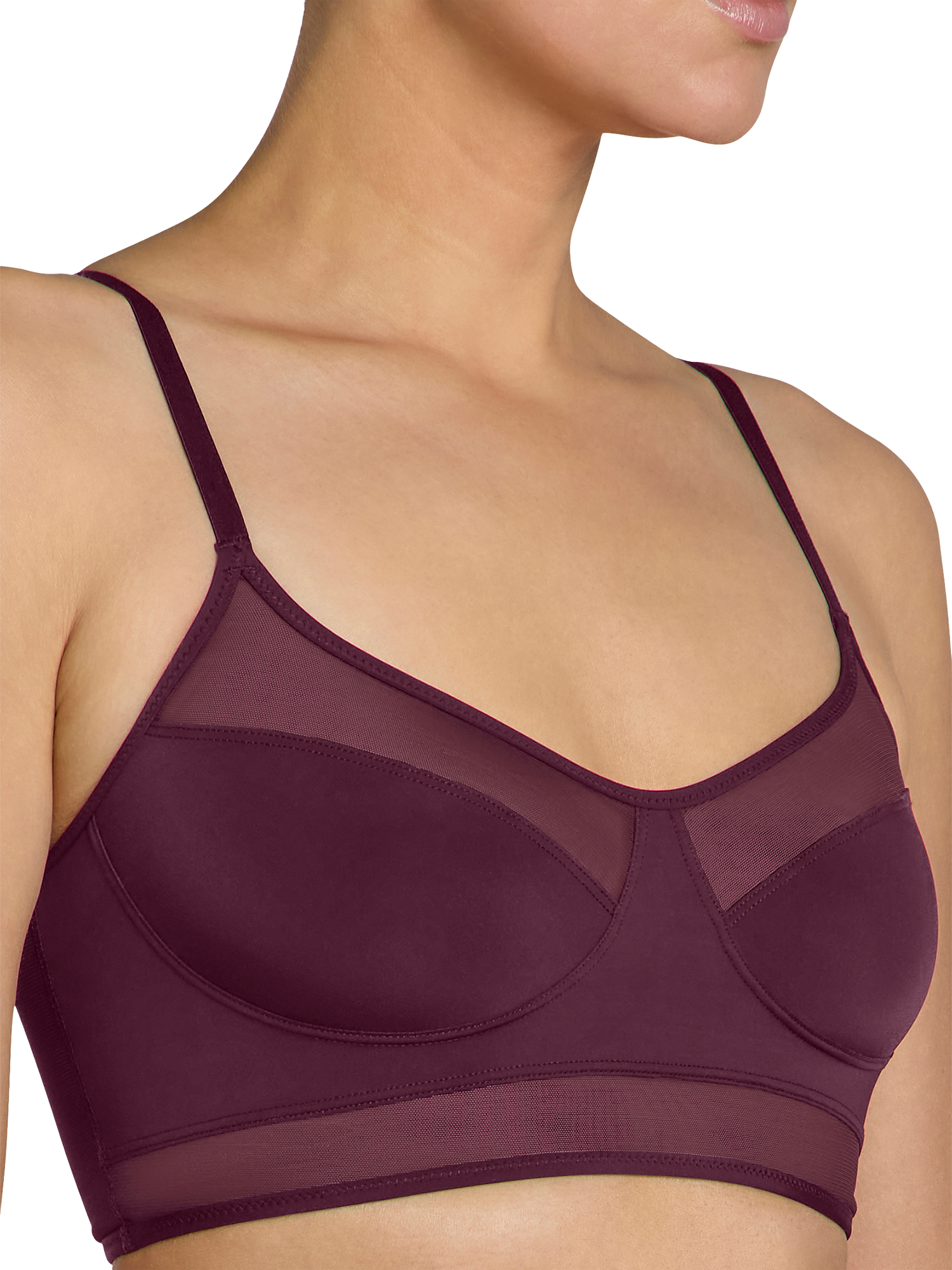 Product image 2 of 11, which shows SheerBraletteBrg RDBU XS