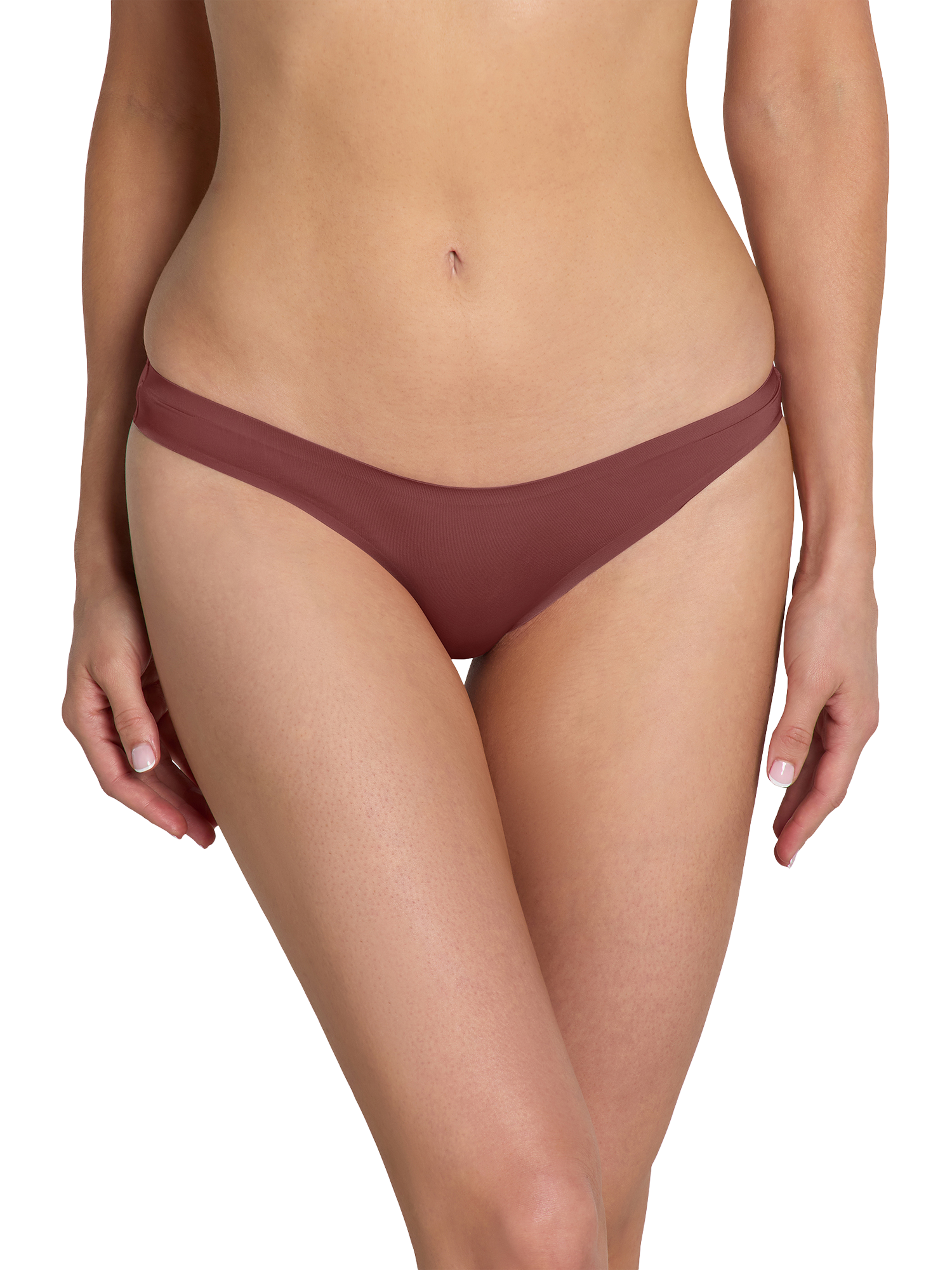 Product image 1 of 4, which shows Heist The Smooth Hipster Knickers, Hot Chocolate, XS