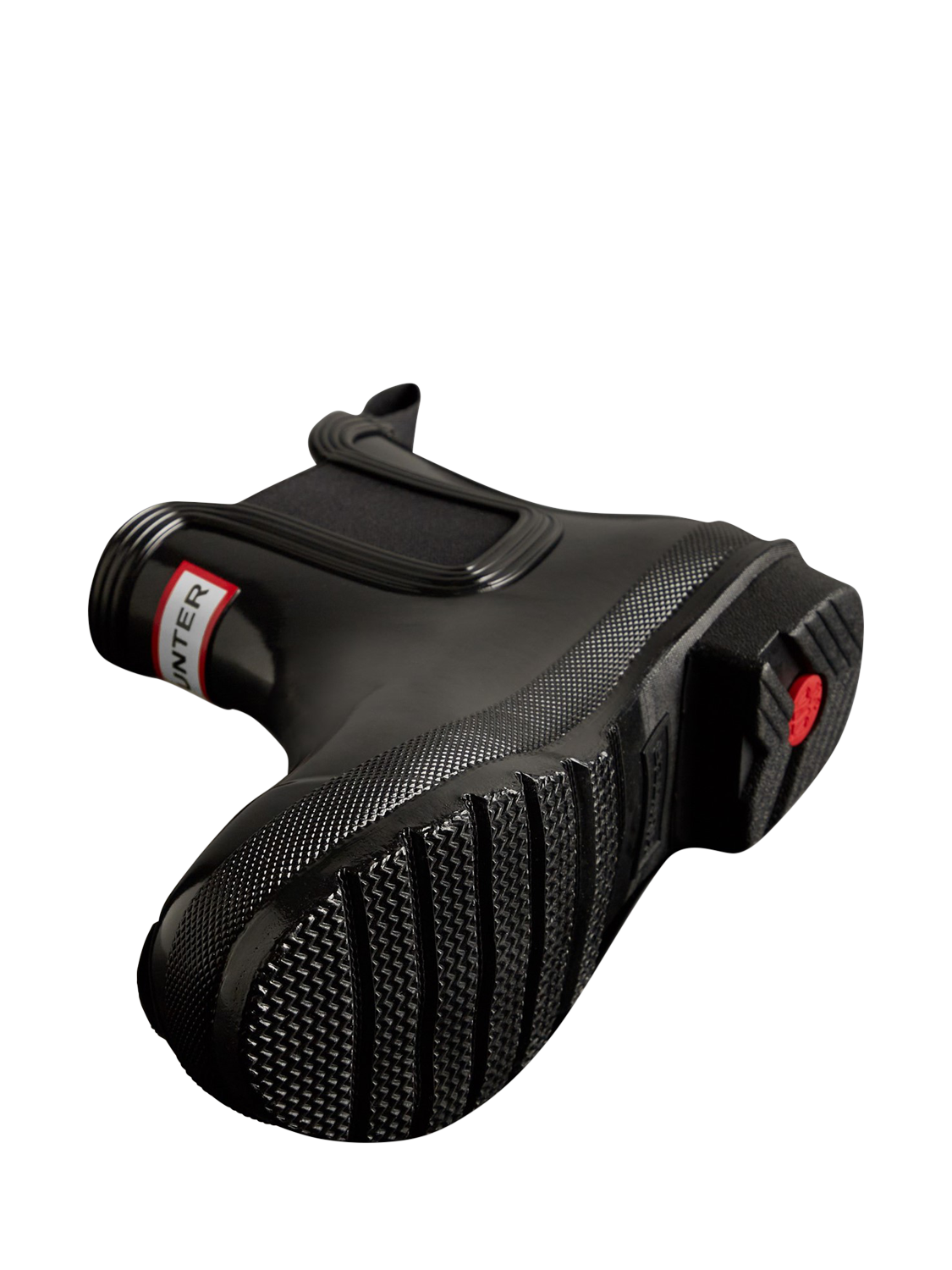 Product image 4 of 4, which shows Hunter Original Chelsea Gloss Boots, Black, 4