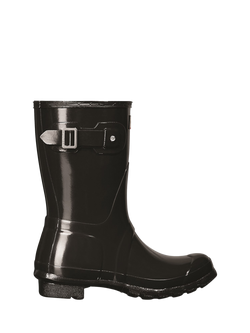 Hunter Original Short Rain Boots, Black, Black