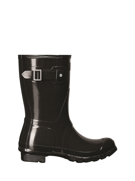 Hunter Original Short Rain Boots, Black, Black