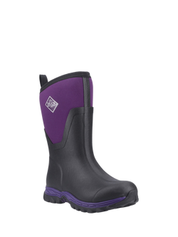 Muck Arctic Sport II Wellington Boots, Black/Acai - view 2, Black/Acai