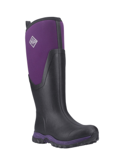 Muck Arctic Sport II Tall Wellington Boots - view 2, Black/Acai