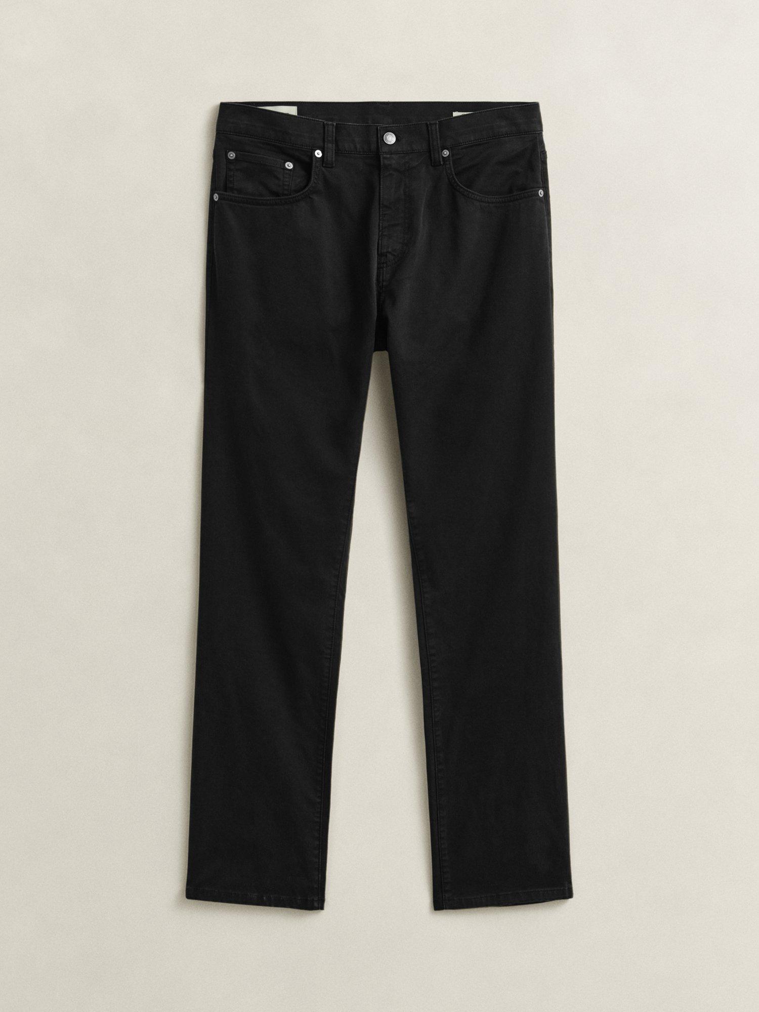 Product image 1 of 1, which shows GANT Slim Fit Jeans, Black, 32S