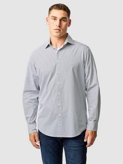 Rodd & Gunn Wiltshire Pure Cotton Long Sleeve Shirt, Porcelain, Porcelain