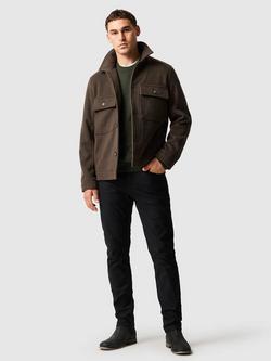 Rodd & Gunn Stewart Island Australian Wool Blend Crew Neck Jumper - view 2, Fatigue