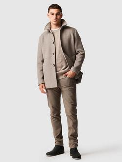 Rodd & Gunn Stewart Island Australian Wool Blend Crew Neck Jumper - view 2, Sand