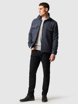 Rodd & Gunn Stewart Island Australian Wool Blend Crew Neck Jumper - view 2, Slate