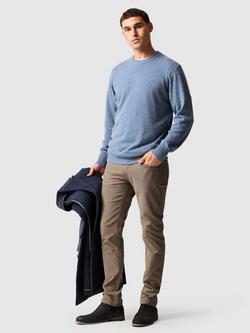 Rodd & Gunn Stewart Island Australian Wool Blend Crew Neck Jumper - view 2, Surf