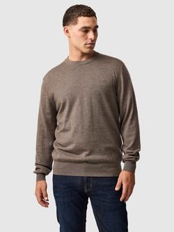 Rodd & Gunn York Bay Merino Wool Jumper, Sable