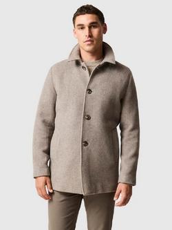 Rodd & Gunn Fitchett Wool Blend Coat, Natural, Natural