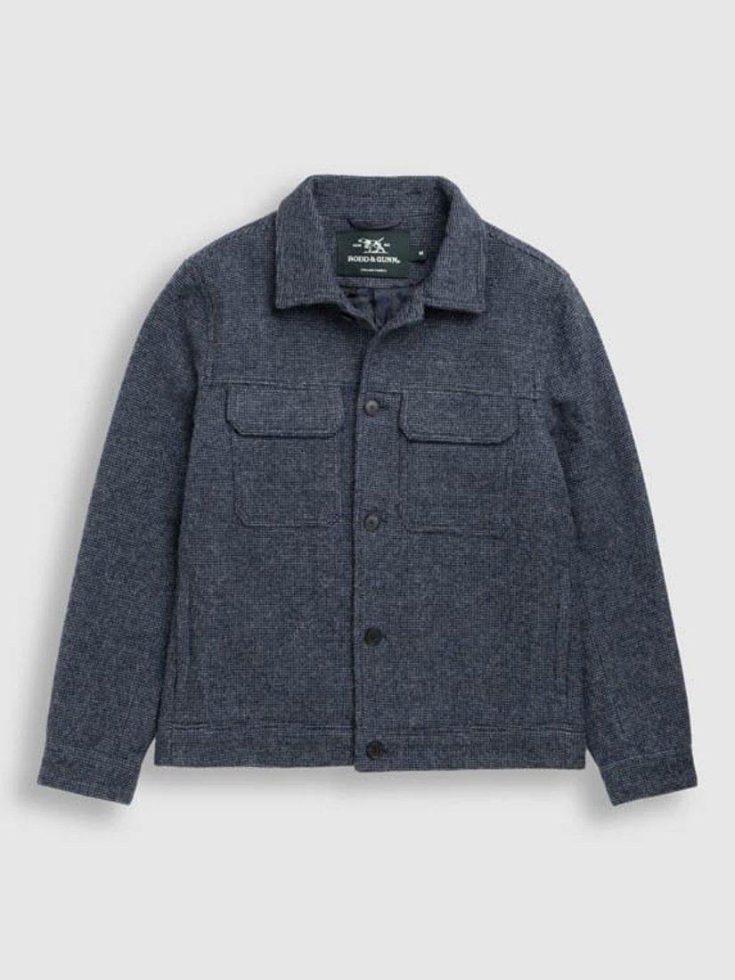 Product image 4 of 6, which shows Rodd & Gunn Roys Hill Wool Rich Jacket, Graphite, S