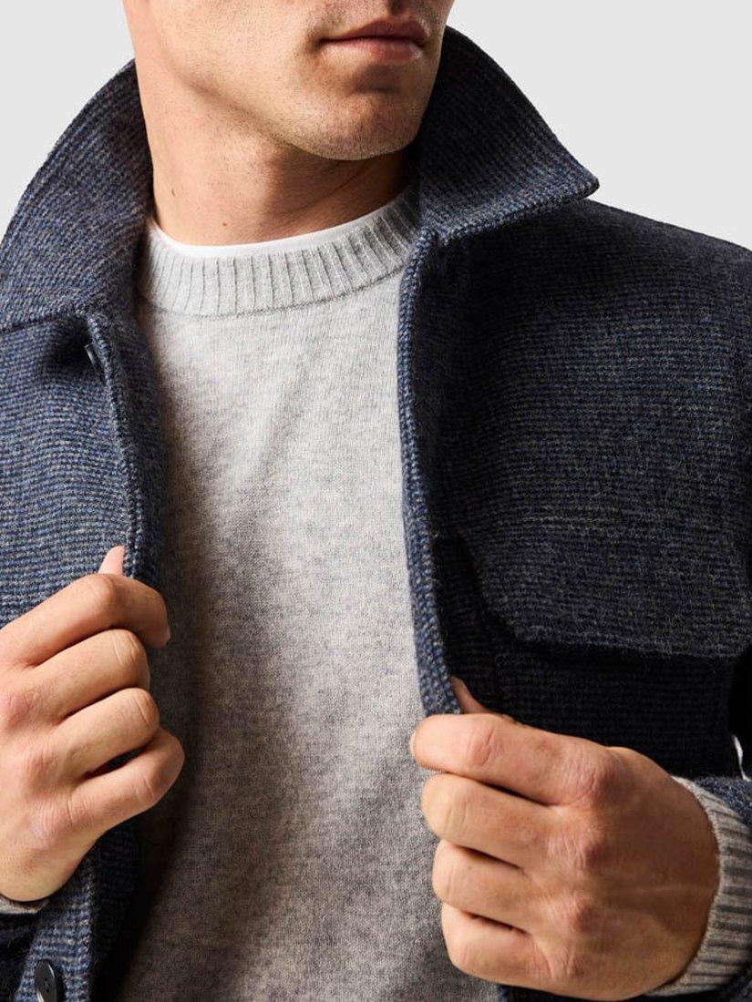 Product image 6 of 6, which shows Rodd & Gunn Roys Hill Wool Rich Jacket, Graphite, S