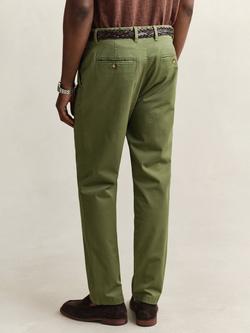 GANT Classic Stretch Cotton Regular Fit Chinos, Dry Herb Green - view 2, Dry Herb Green