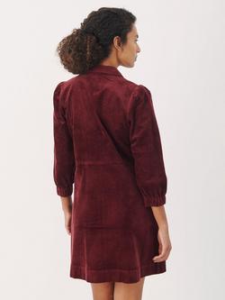 Part Two Eyvor Corduroy Mini Dress - view 2, Tawny Port