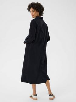Part Two Lolla Long Sleeve Midi Dress - view 2, Dark Navy