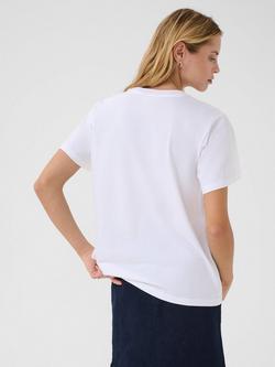 Part Two Jamina Floral T-Shirt, White/Tawny Port - view 2, White/Tawny Port