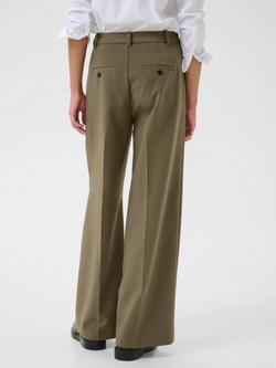 Part Two Ninnesa Relaxed Fit Tailored Trousers, Tarmac - view 2, Tarmac