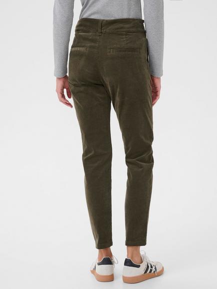Part Two Soffysa Fitted Cropped Trousers, Tarmac - view 2, Tarmac