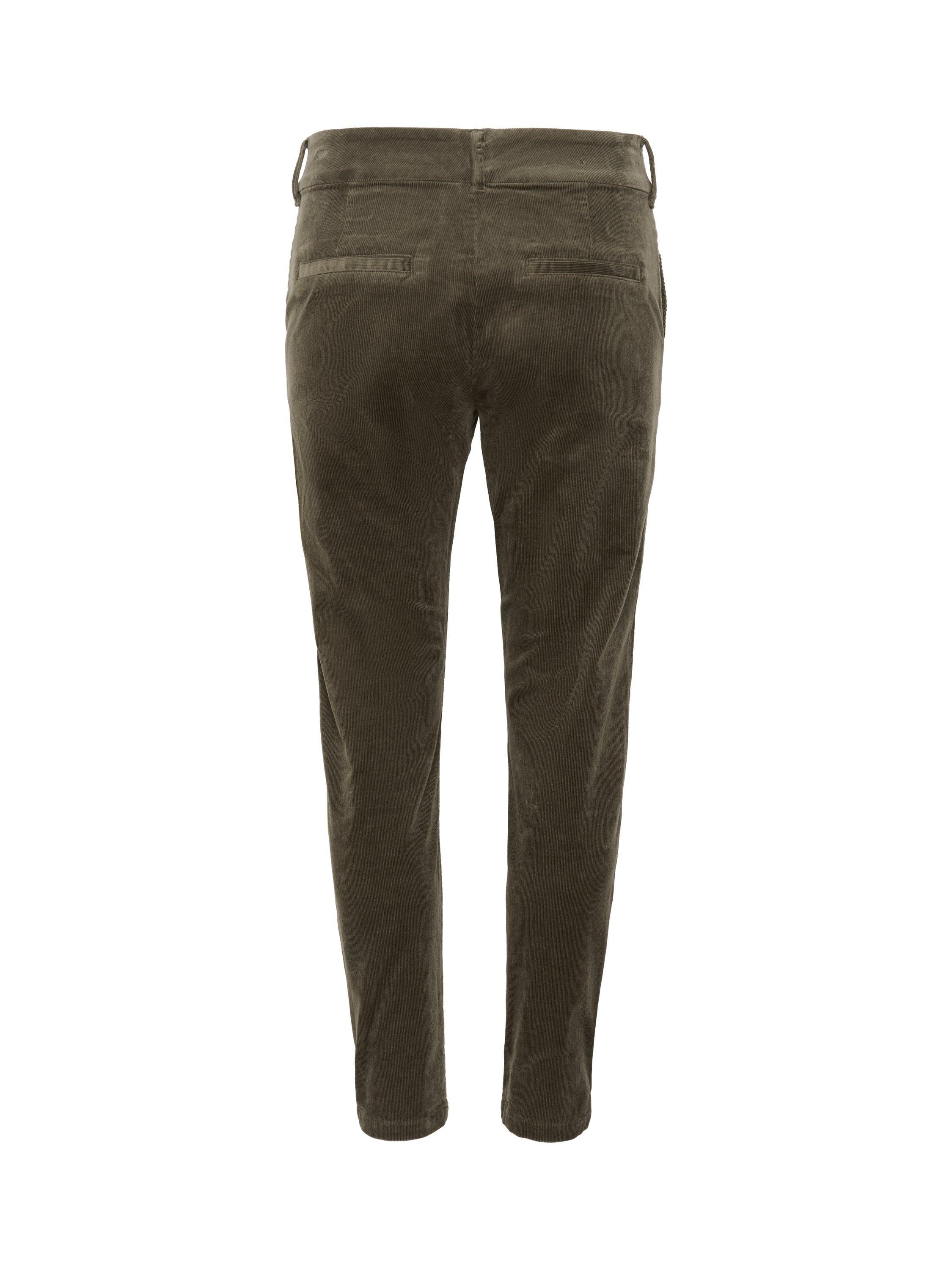 Product image 6 of 6, which shows Part Two Soffysa Fitted Cropped Trousers, Tarmac, 8