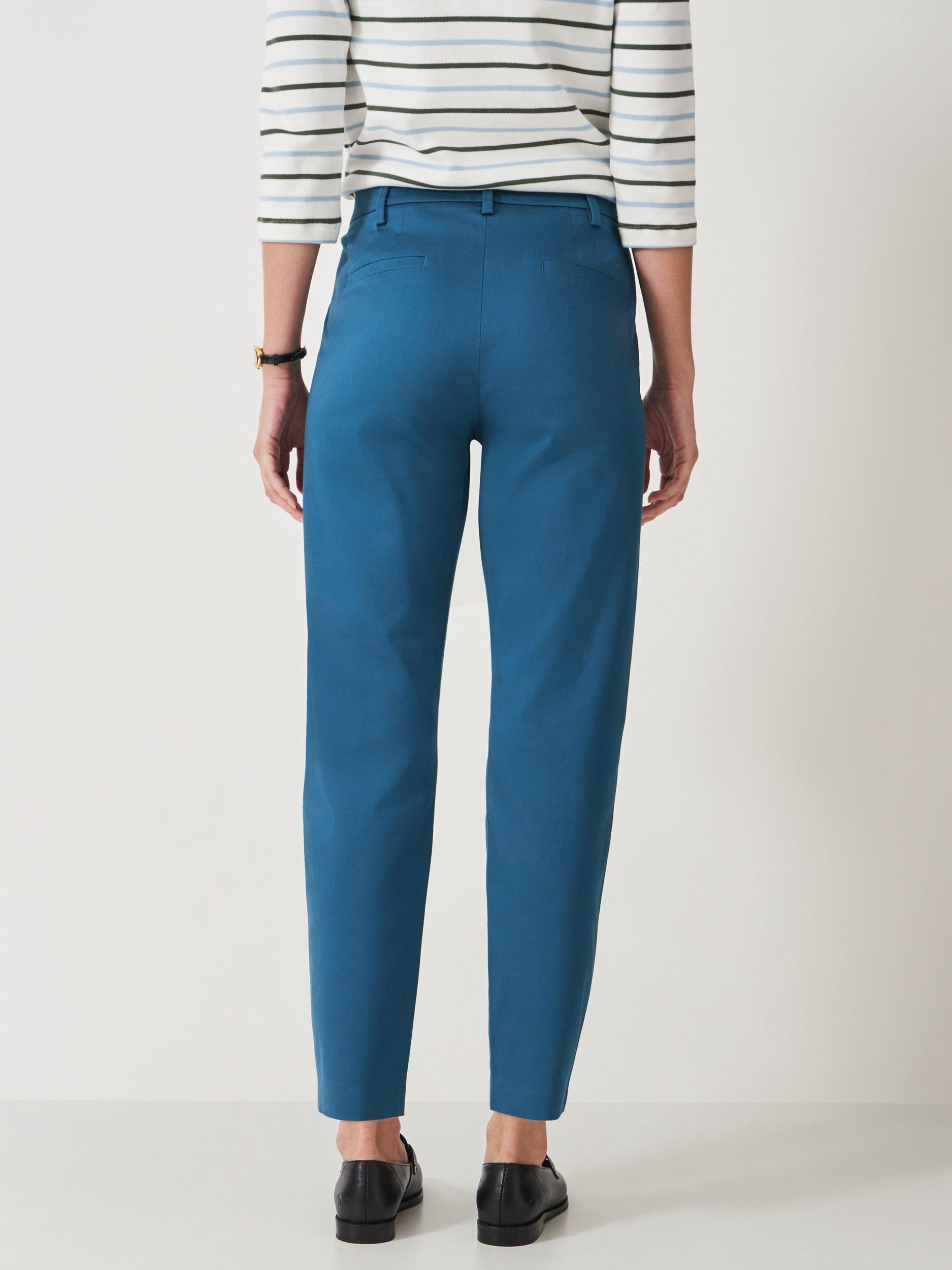 Product image 2 of 5, which shows Crew Clothing Tailored Chinos, Bright Blue, 10
