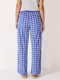 Crew Clothing Check Pyjama Bottoms - view 2, Multi Blue