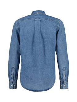 GANT Regular Denim Shirt, Blue - view 2, Blue
