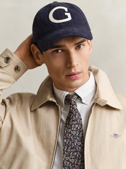 GANT Cotton Windcheater Jacket, Oat Beige, Oat Beige