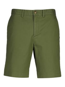 GANT Cotton Blend Classic Chino Shorts, Dry Herb Green, Dry Herb Green