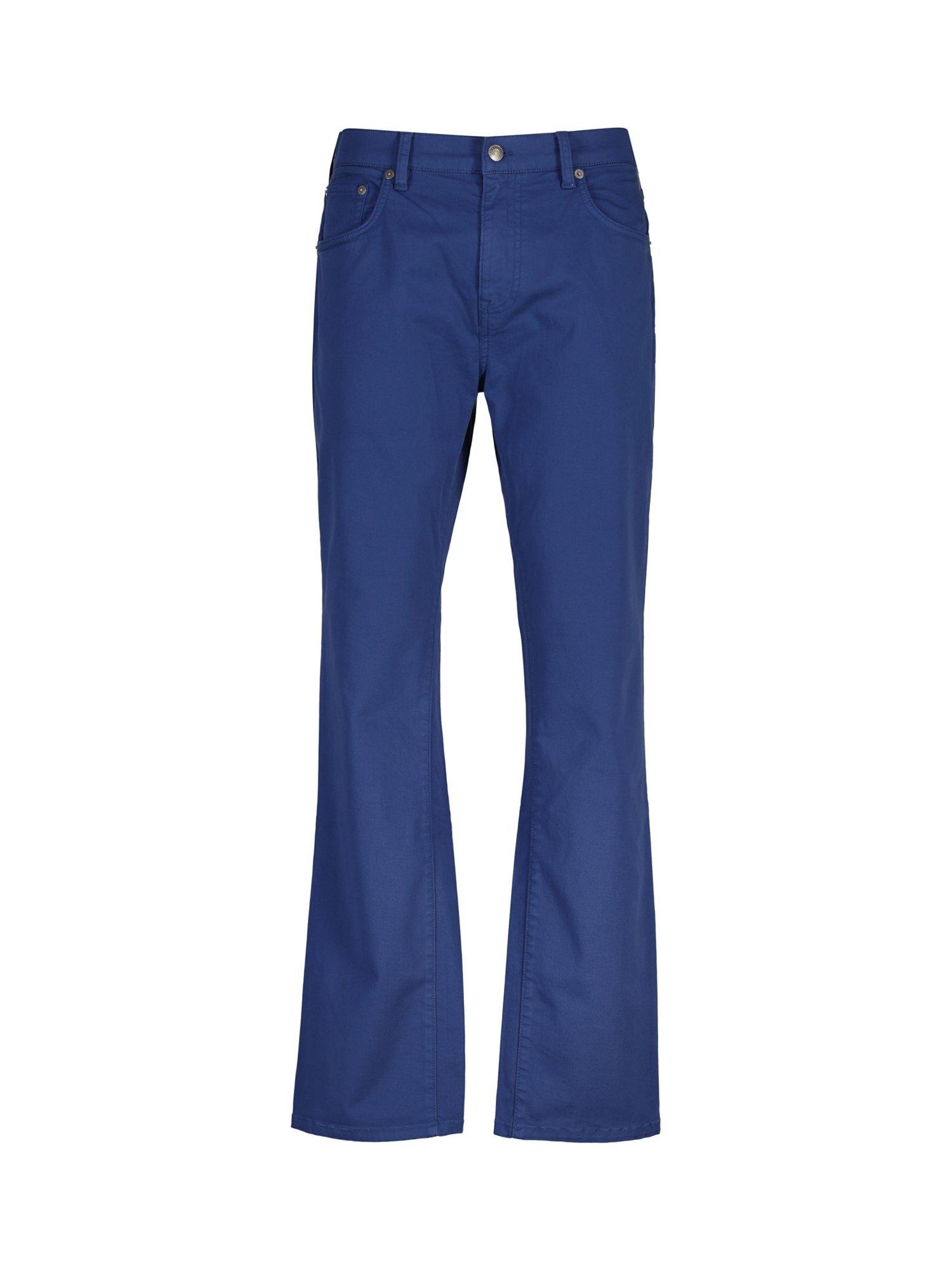 Product image 1 of 2, which shows GANT Slim Flared Leg Desert Jeans, Vintage Blue, 32R