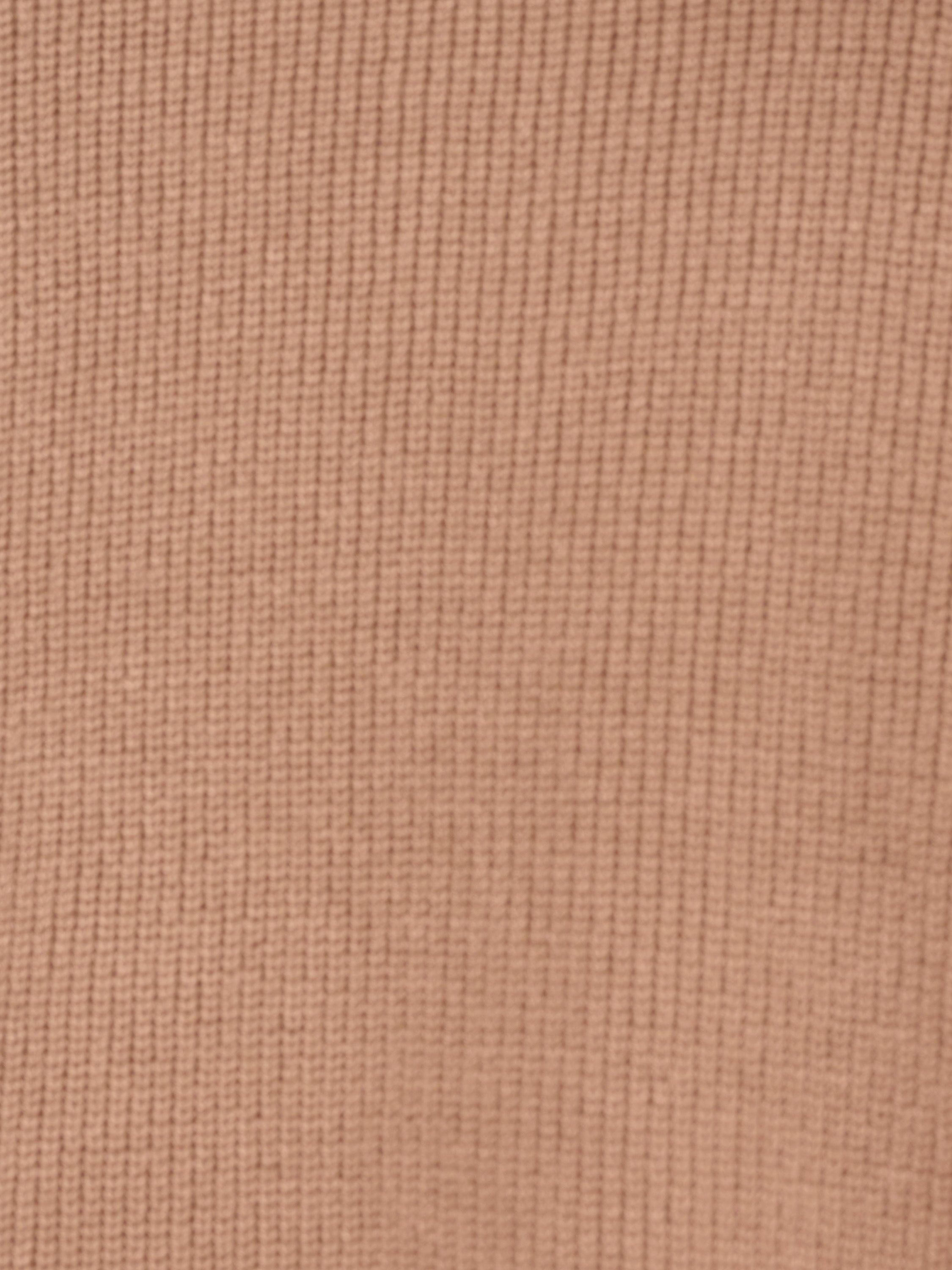 Product image 7 of 7, which shows Adrianna Papell Stitch Collar Jumper, Cocoa/Cream, XS