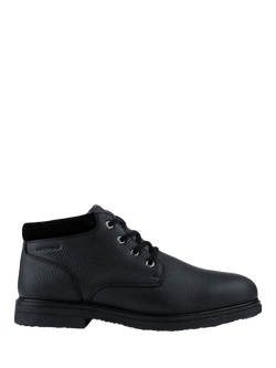 Jones Bootmaker Halifax Leather Waterproof Lace-Up Boots, Black