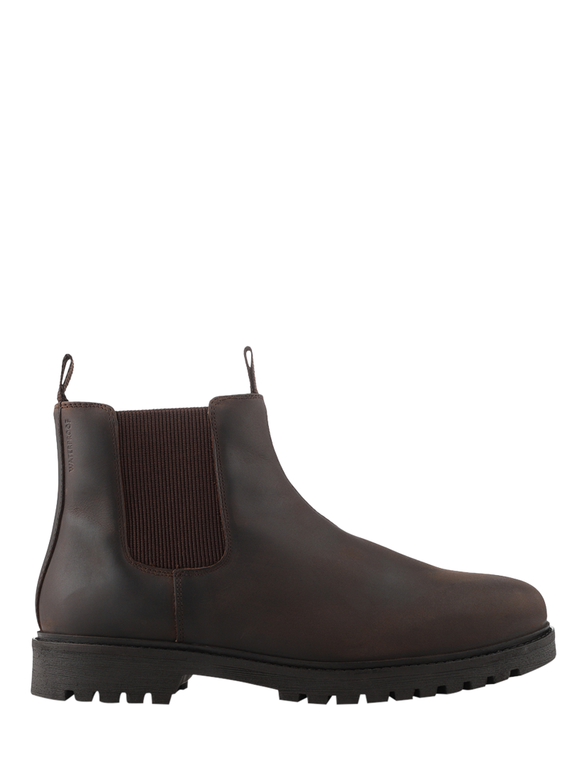 Product image 1 of 5, which shows Jones Bootmaker Hamburg Chelsea Boots, Brown, 6
