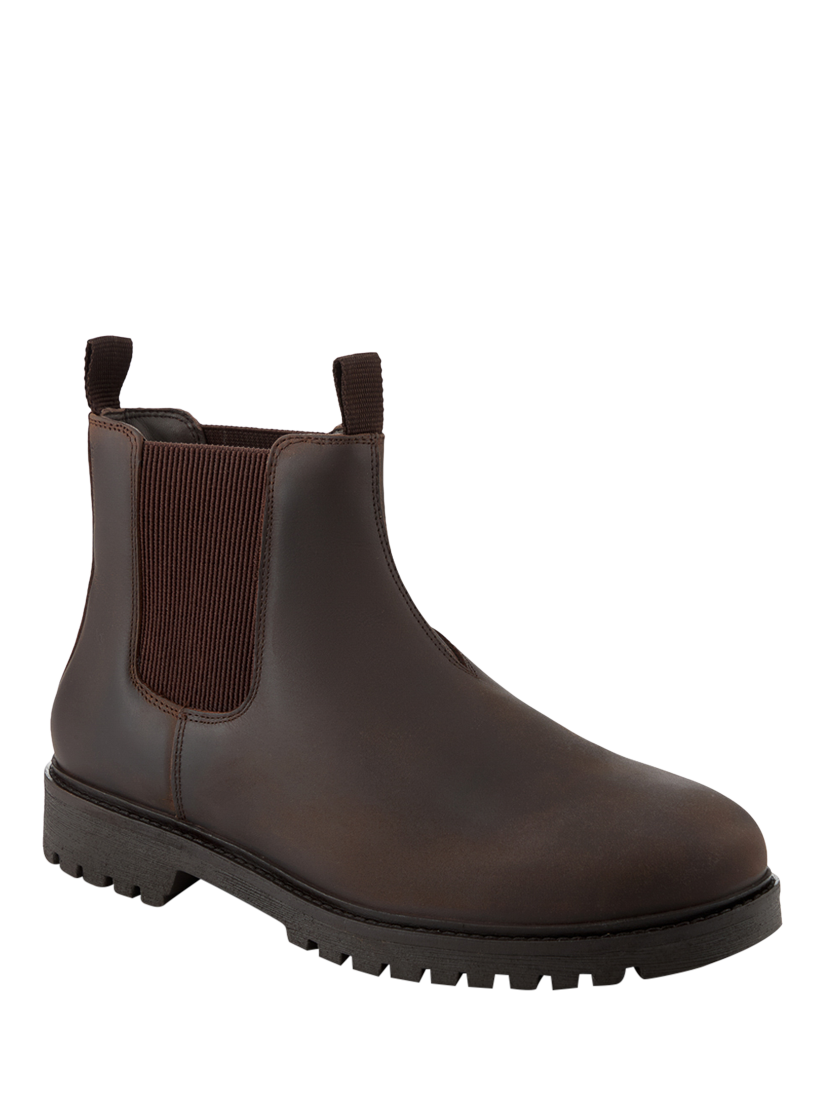 Product image 2 of 5, which shows Jones Bootmaker Hamburg Chelsea Boots, Brown, 6