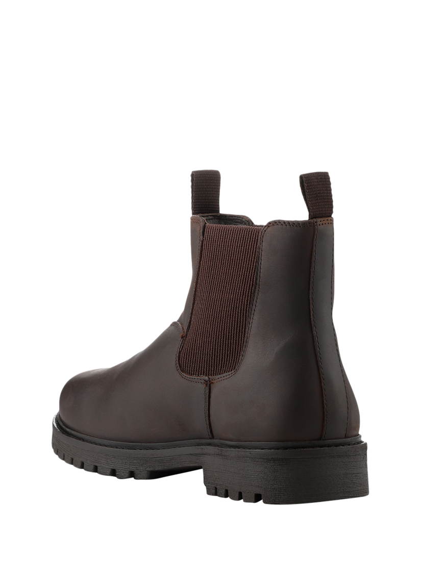 Product image 3 of 5, which shows Jones Bootmaker Hamburg Chelsea Boots, Brown, 6