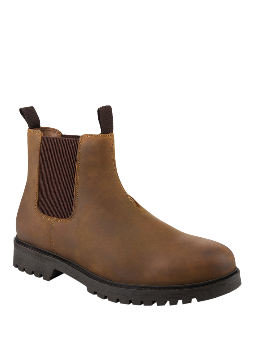Product image 2 of 5, which shows Jones Bootmaker Hamburg Chelsea Boots, Tan, 7