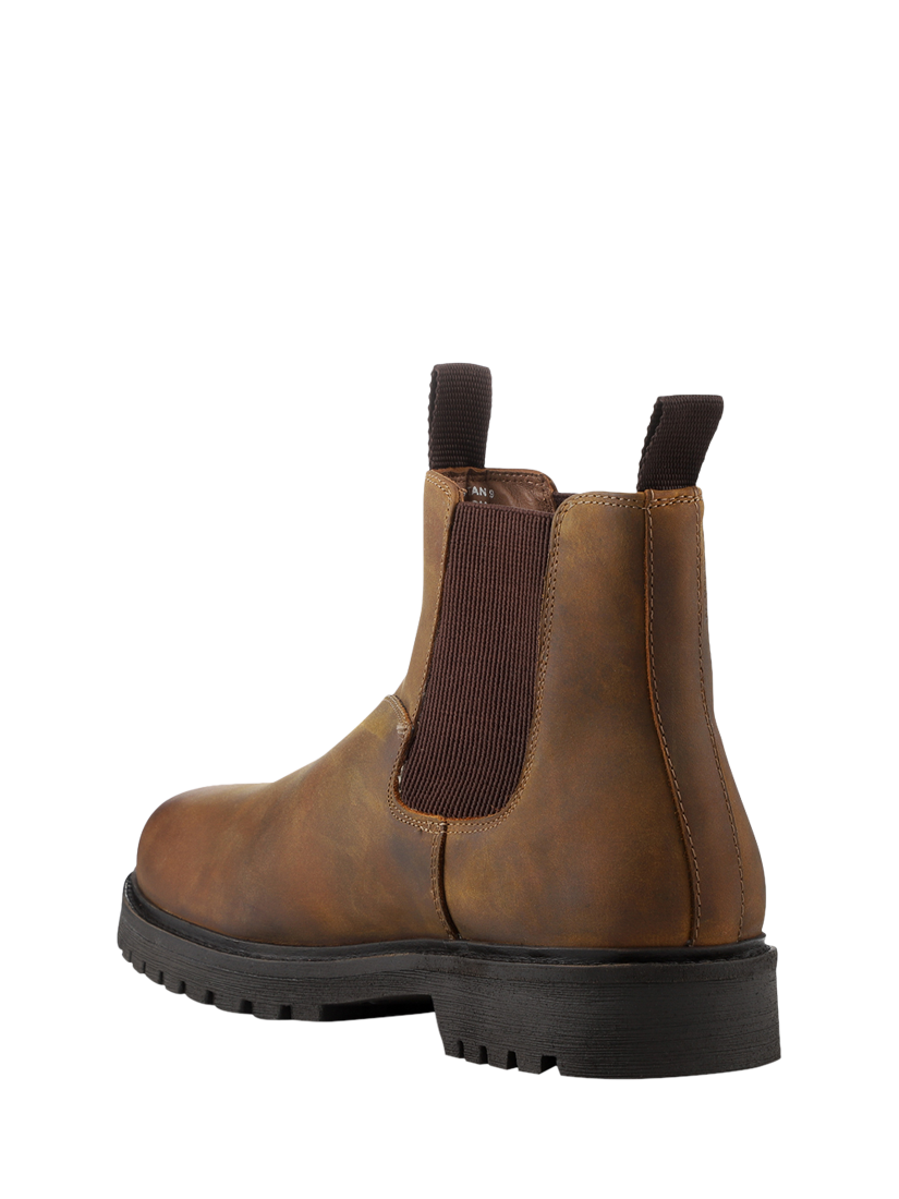 Product image 3 of 5, which shows Jones Bootmaker Hamburg Chelsea Boots, Tan, 7