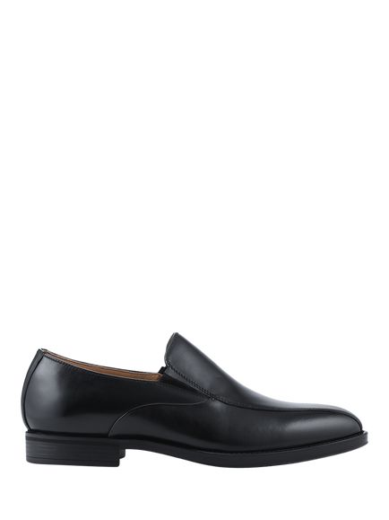 Jones Bootmaker Rothbury Wide Fit Leather Loafers, Black