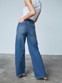 Sisters Point Wide Leg Jeans - view 2, Vintage Blue