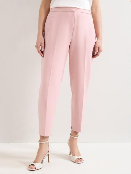Phase Eight Fara Tapered Tailored Trousers, Pale Pink, Pale Pink