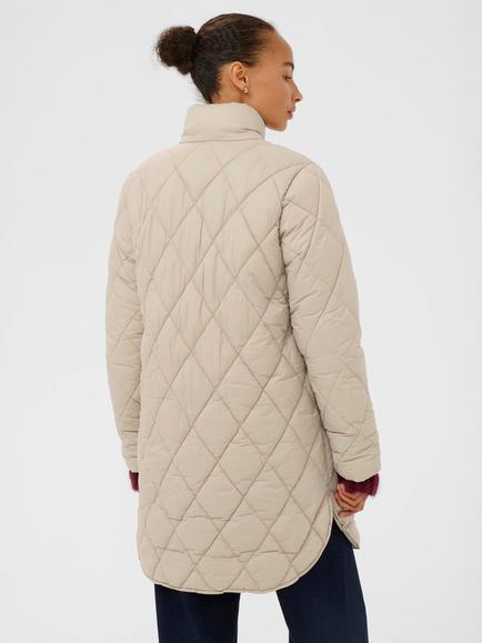 Part Two Olilas High Neck Zip-Through Jacket, Pure Cashmere - view 2, Pure Cashmere