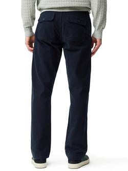 Rodd & Gunn Clyde Relaxed Fit Trousers - view 2, Navy