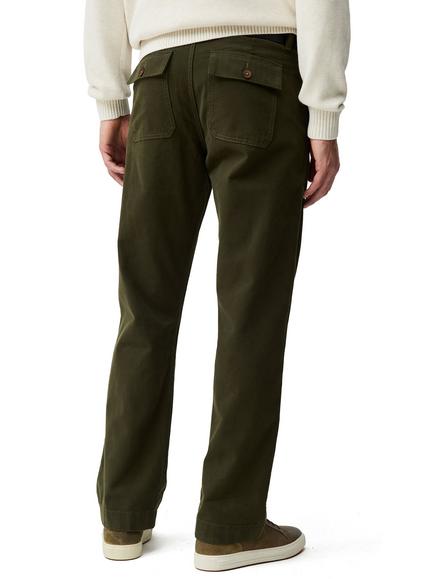Rodd & Gunn Clyde Relaxed Fit Trousers - view 2, Olive