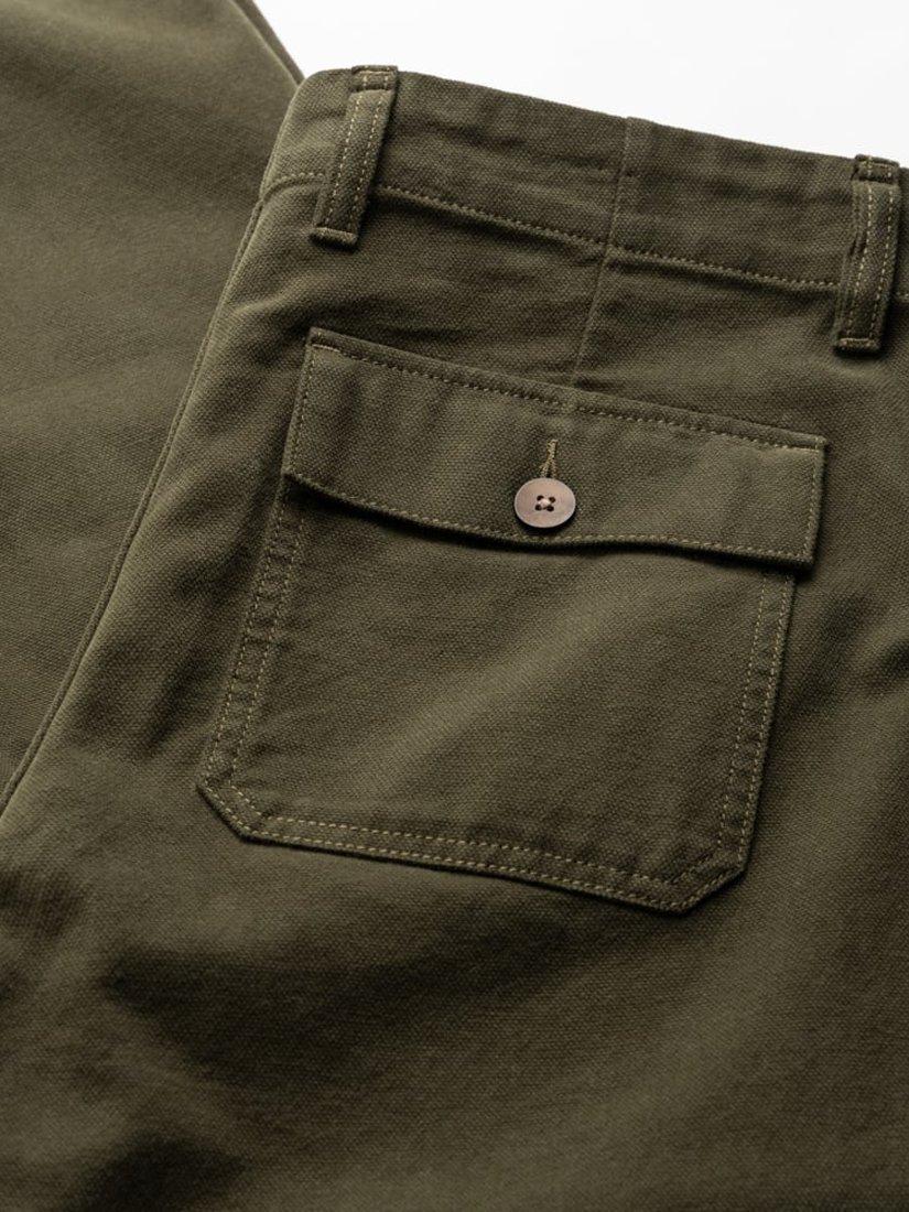 Product image 5 of 6, which shows Rodd & Gunn Clyde Relaxed Fit Trousers, Olive, 28R