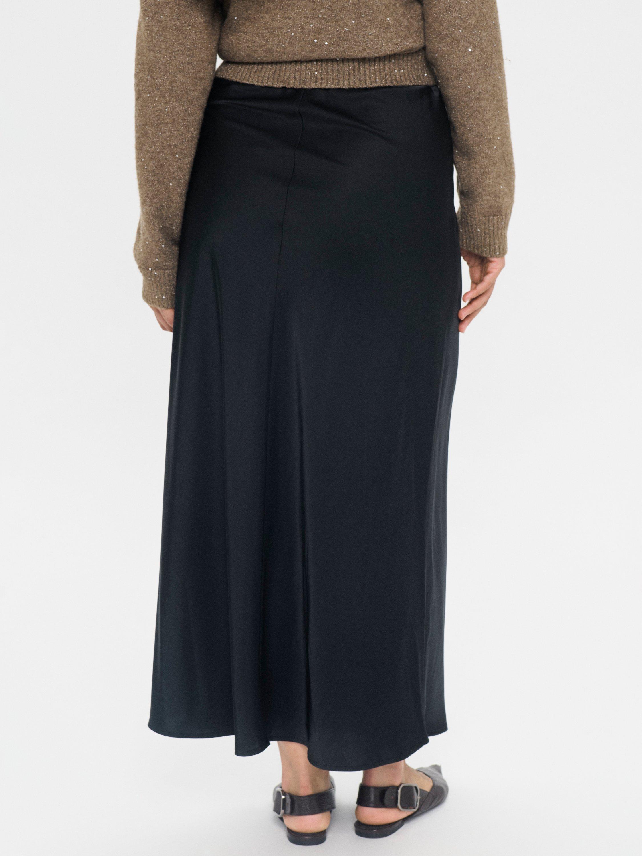 Product image 2 of 6, which shows Saint Tropez Lodisa Slip Maxi Skirt, Black, XS