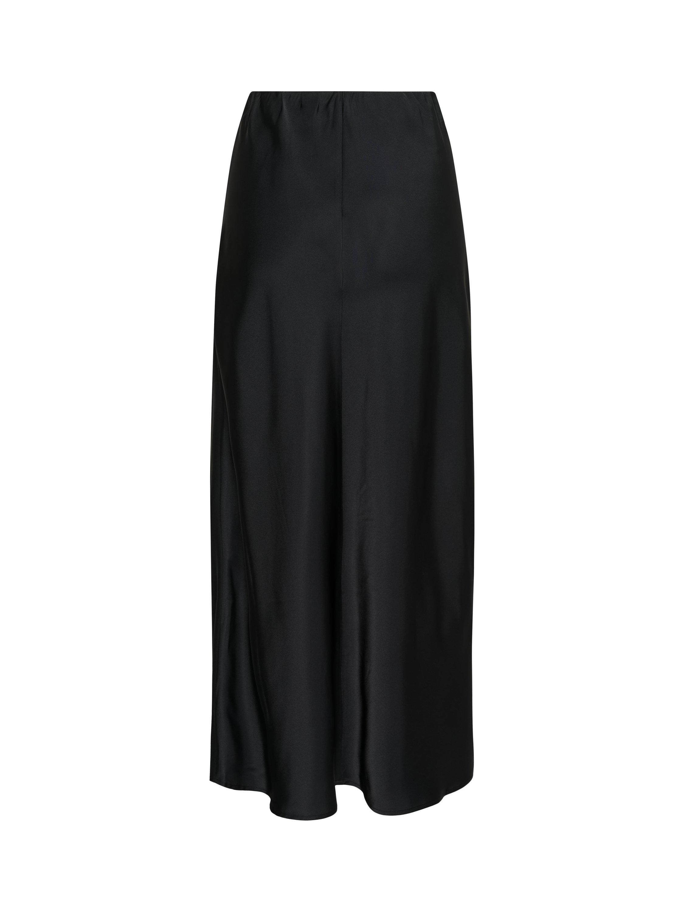 Product image 6 of 6, which shows Saint Tropez Lodisa Slip Maxi Skirt, Black, XS