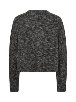 MOS MOSH Zela V-Neck Wide Knit Alpaca Blend Cardigan - view 2, Phantom